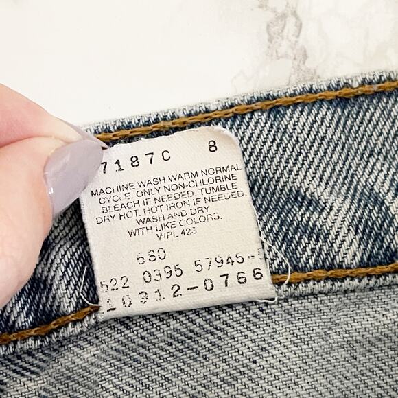 LEVI'S Vintage Orange Tab Straight Leg Jeans - Picture 10 of 10